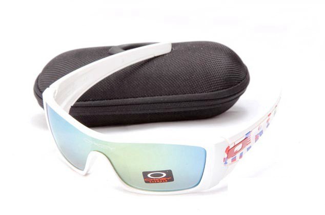 Oakley batwolf sunglasses white/ice iridium