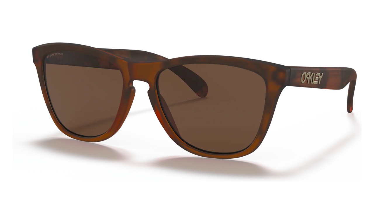 Oakley Frogskins sunglasses Matte Tortoise frame Prizm Tungsten lens