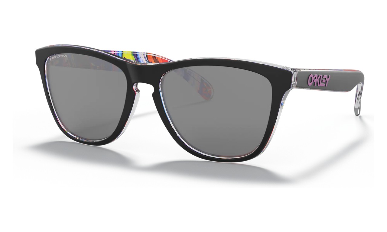 Oakley Frogskins Kokoro Collection Sunglasses Kokoro Black Frame Prizm Black Lens
