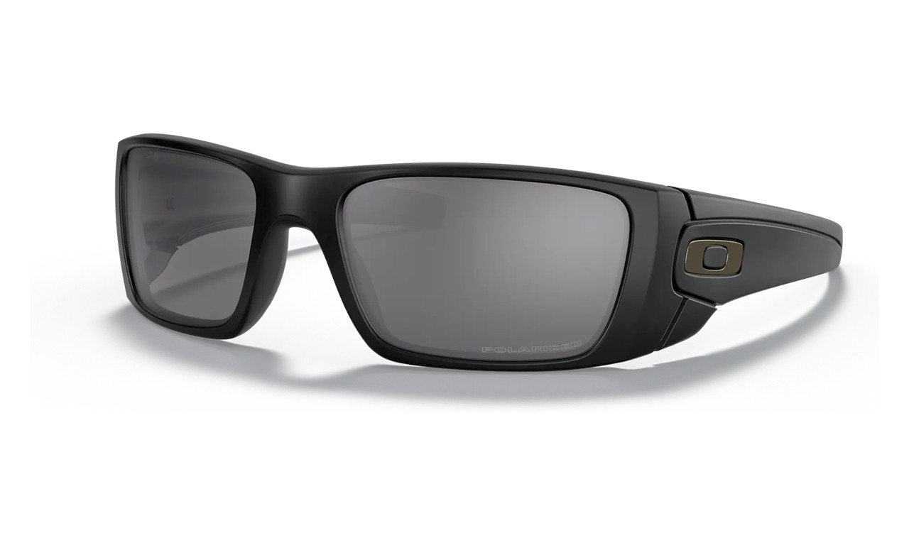 Oakley Fuel Cell sunglasses Matte Black frame Grey Polarized lens