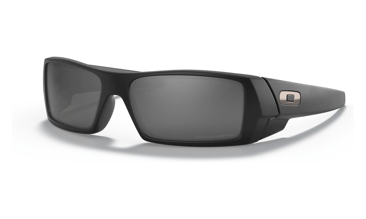Oakley Gascan Sunglasses Matte Black Frame Black Iridium Polarized Lens