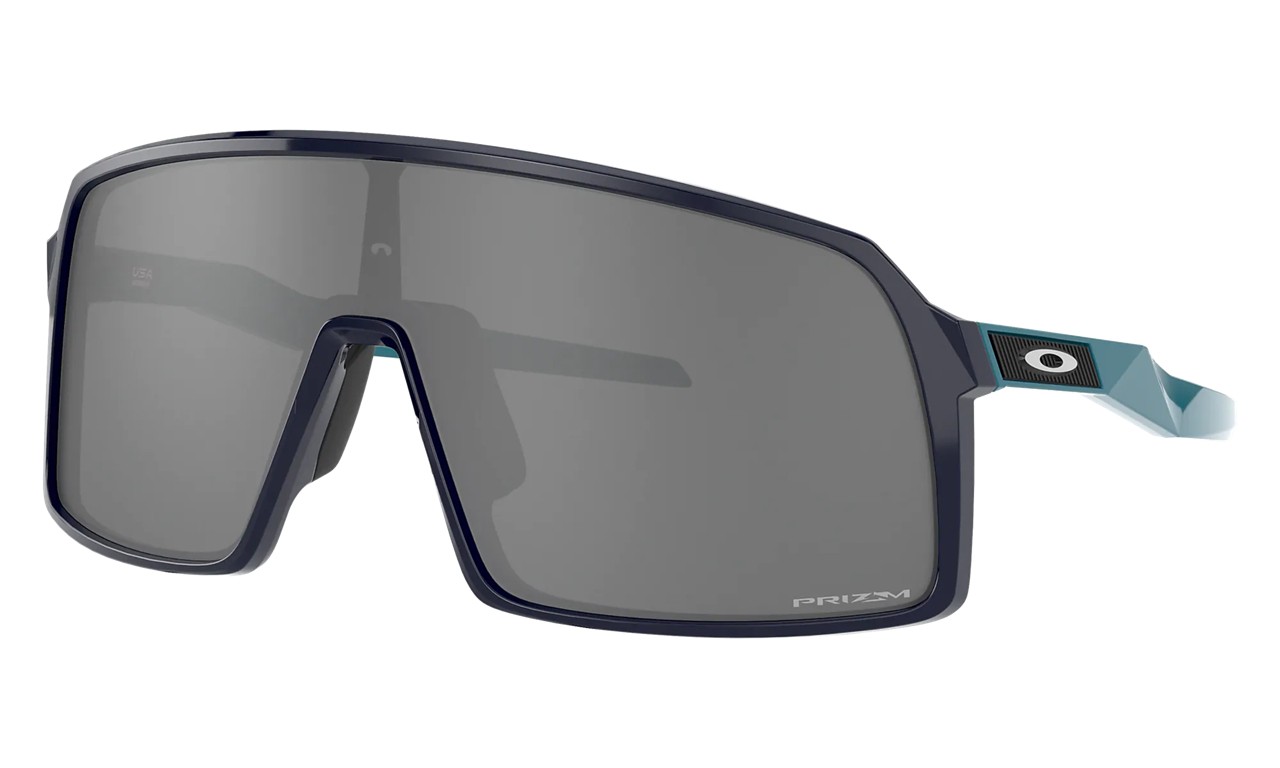 Oakley Sutro Sunglasses Navy Balsam Frame Prizm Black Lens