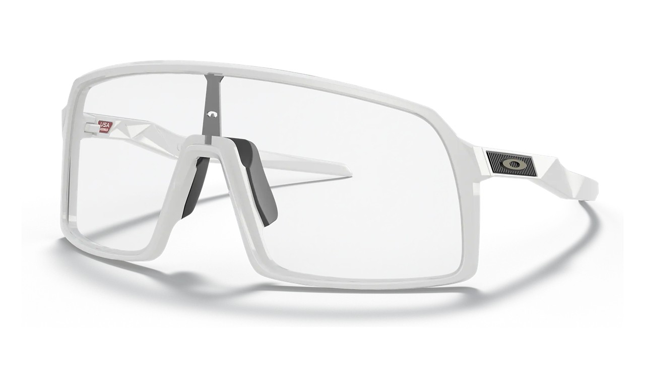 Oakley Sutro sunglasses Polished White frame Clear lens
