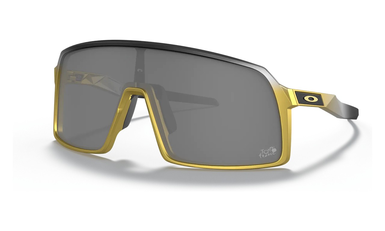 Oakley Sutro Tour De France Collection Sunglasses Trifecta Fade Frame Prizm Black Lens