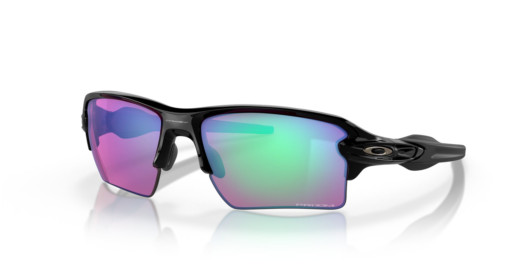 Oakley Flak 2.0 Xl sunglasses Polished Black frame Prizm Golf lens