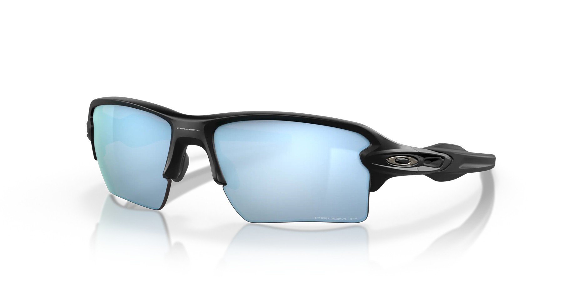 Oakley Flak 2.0 Xl sunglasses Matte Black frame Prizm Deep Water Polarized lens