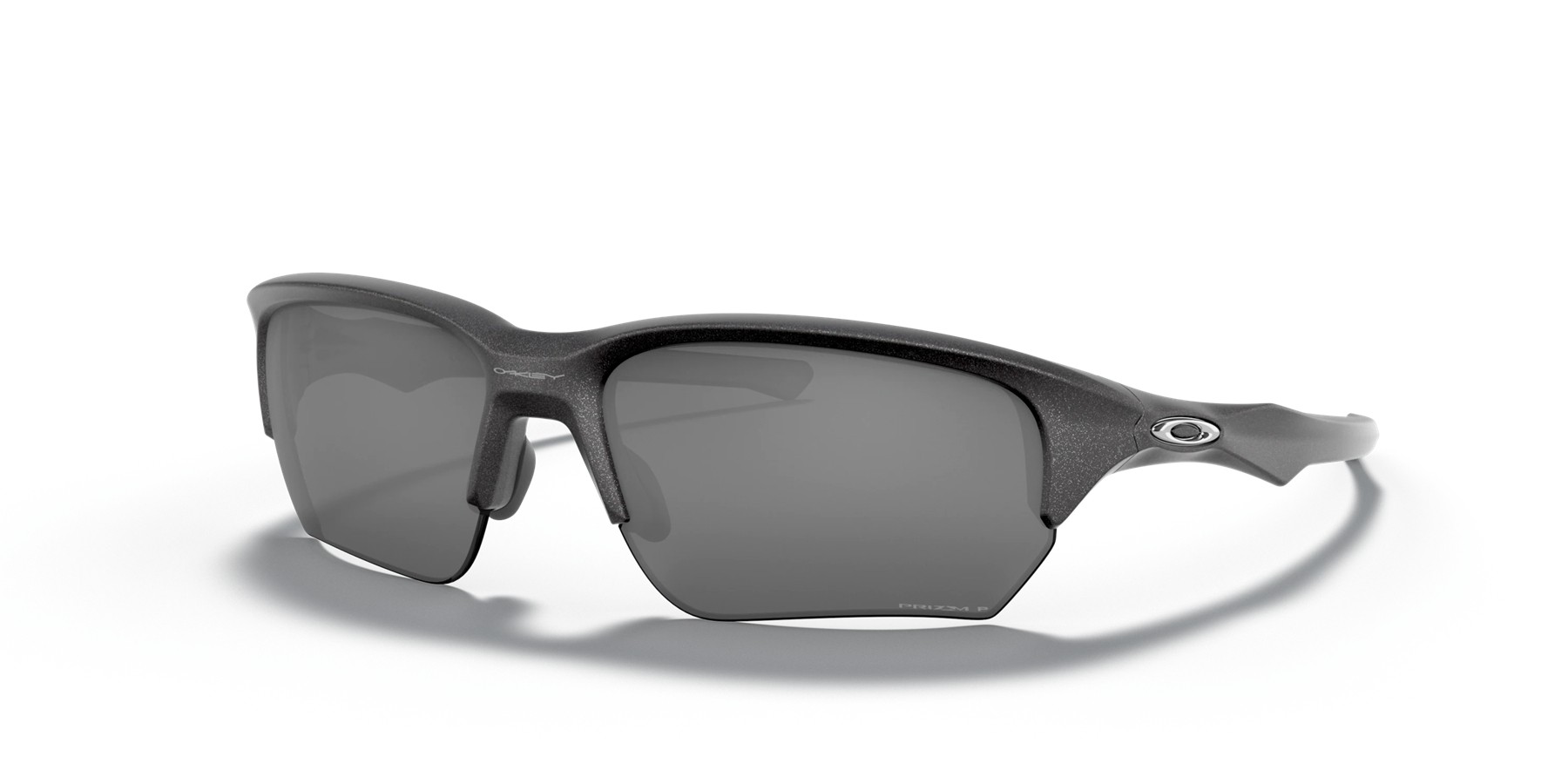 Oakley Flak Beta Low Bridge Fit sunglasses Steel frame Prizm Black Polarized lens
