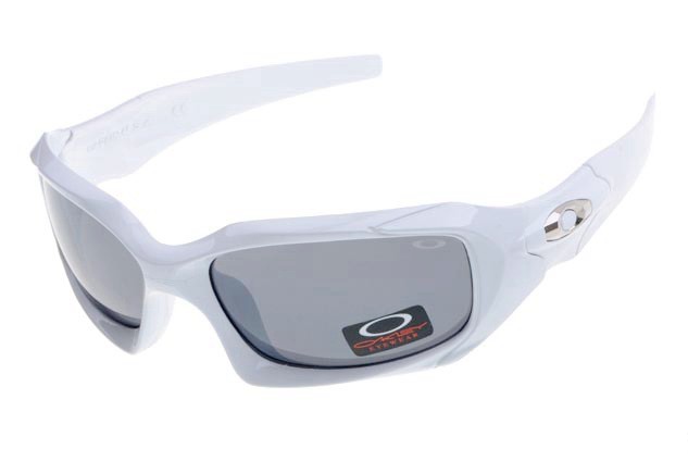 Oakley pit boss sunglasses in polished white / black iridium