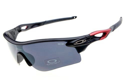 Oakley radarlock sunglasses matte black / black iridium