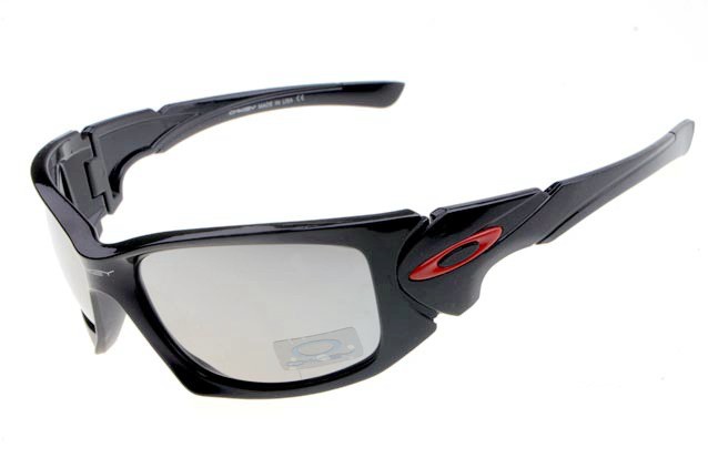 Oakley scalpel sunglasses in black / clear