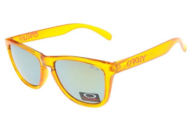 Oakley frogskins sunglasses in yellow clear and warm grey