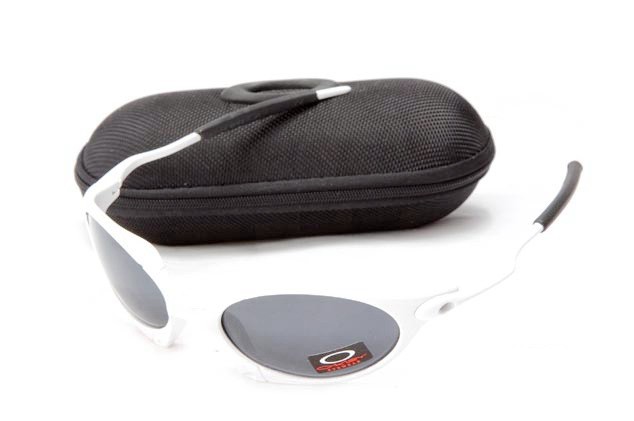 Oakley juliet sunglasses in white / black iridium