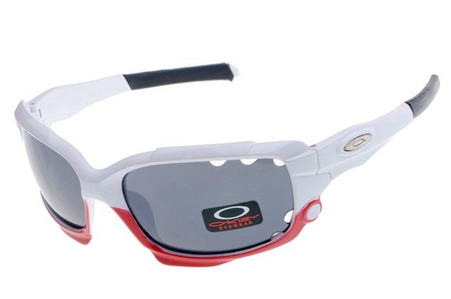 Oakley limited edition fathom racing jacket sunglasses in white / black iridium