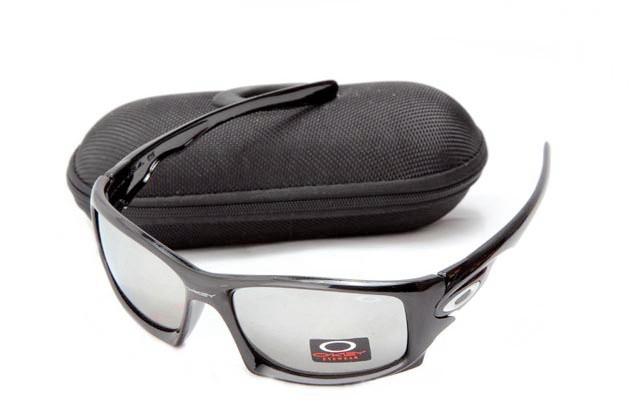 Oakley ten sunglasses in polished black / clear