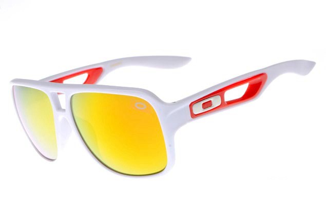 Oakley Dispatch II Sunglasses polished white/fire iridium