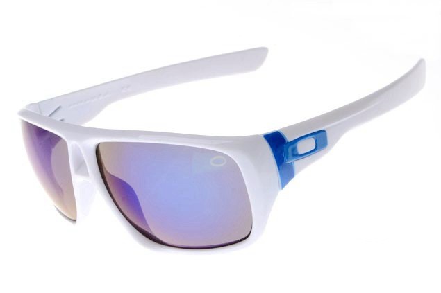 Oakley Dispatch Sunglasses polished white/blue iridium