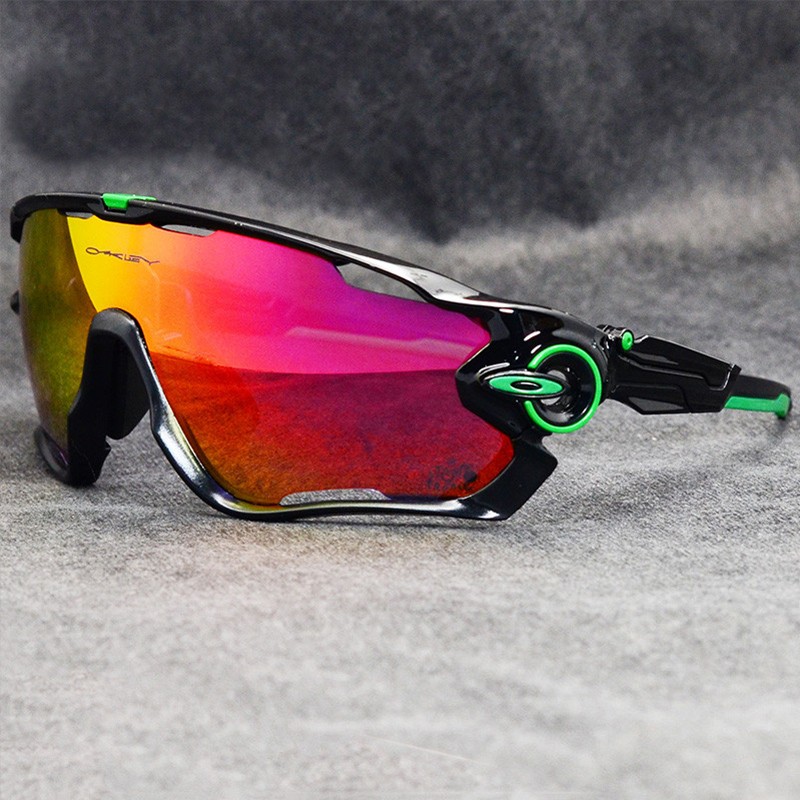 Oakley Jawbreaker Sunglasses Polished Black/Prizm Ruby