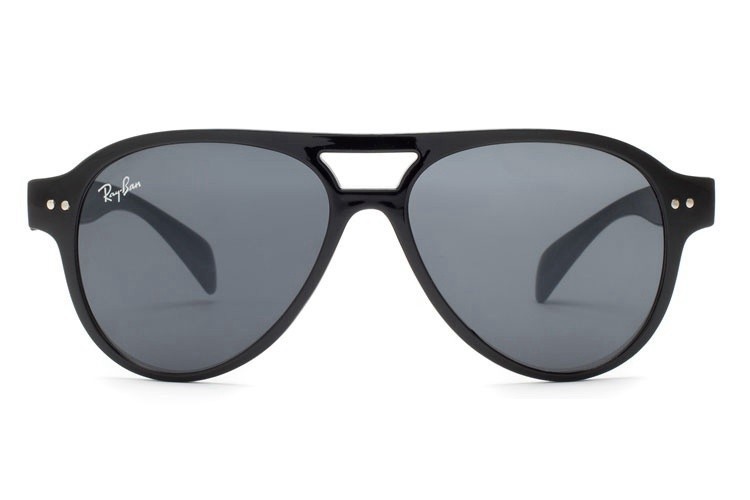 Ray Ban RB1091 Cats 5000 Sunglasses Black/Light Gray