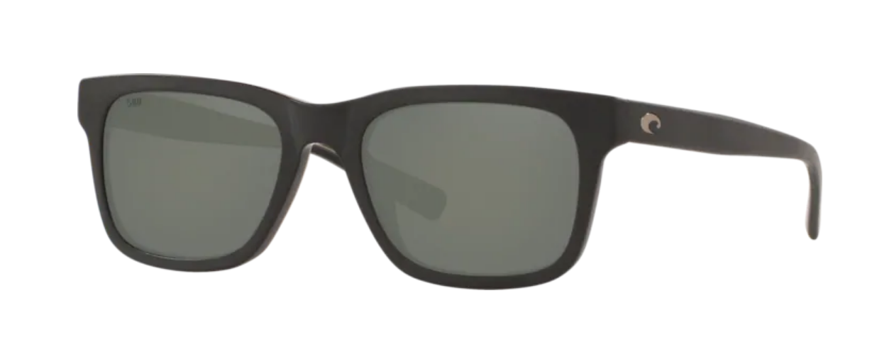Costa Tybee Mens Sunglasses Matte Black/Gray