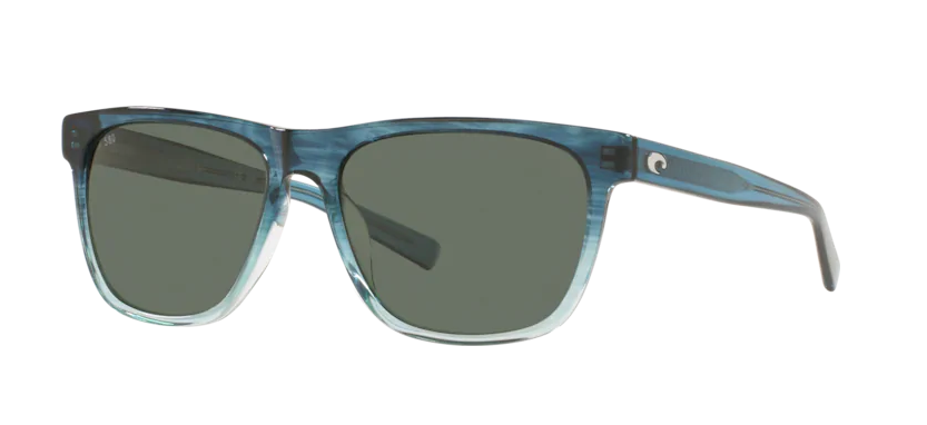 Costa Apalach Mens Sunglasses Shiny Deep Teal Fade/Gray