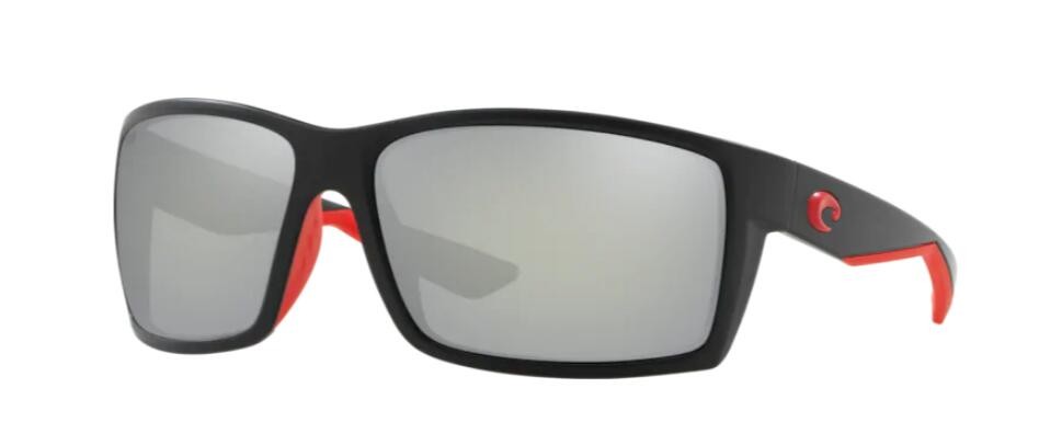 Costa Reefton Mens Sunglasses Race Black/Gray Silver Mirror