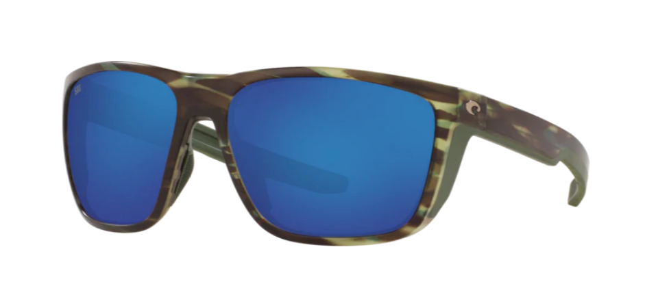Costa Ferg Mens Sunglasses Matte Reef/Blue Mirror
