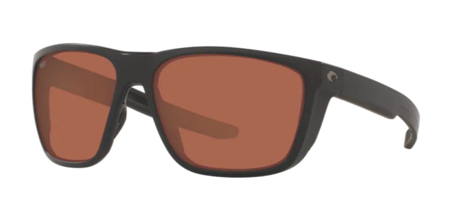 Costa Ferg Mens Sunglasses Matte Black/Copper