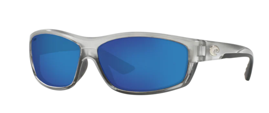 Costa Saltbreak Mens Sunglasses Silver/Blue Mirror