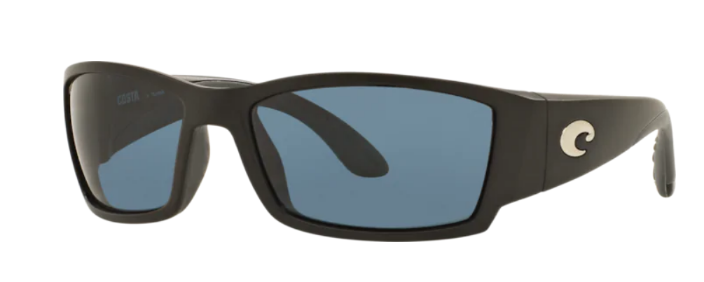 Costa Corbina Mens Sunglasses Matte Black/Gray