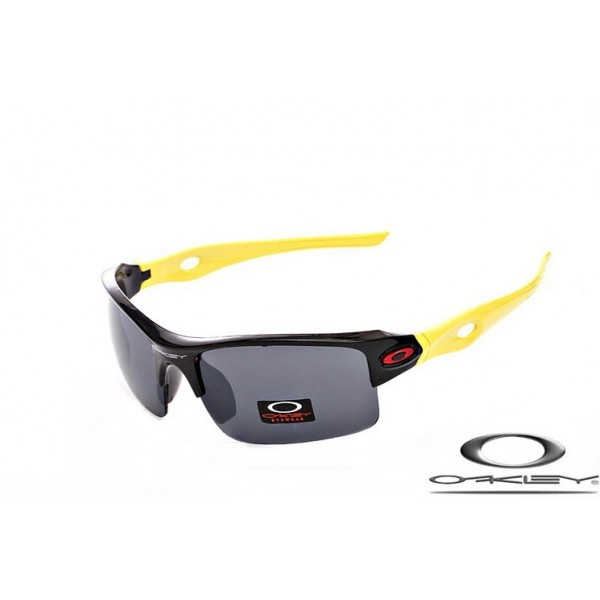 Cheap Foakleys Sunglasses Polishing Black Frame Gray Lens For Sale Free Shipping USA