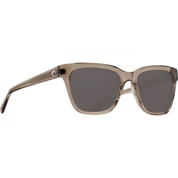 Costa Coquina Shiny Taupe Crystal Sunglasses