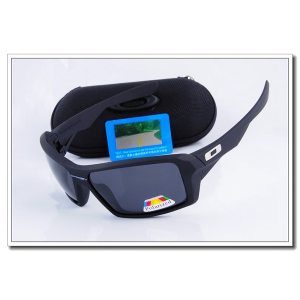 Cheap Oakley Eyepatch Polarized Sunglasses Black Frame Slate grey Iridium Lens Sale