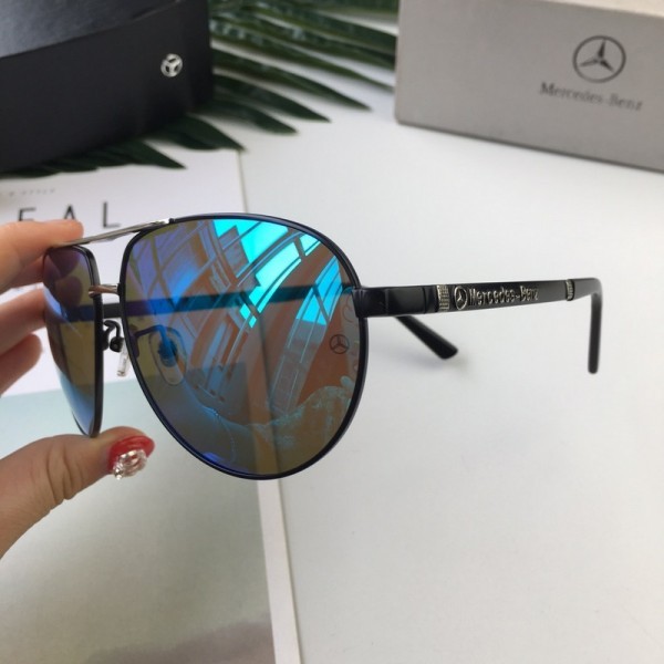 Mercedes-Benz Fashion Polarized Sunglasses Dark Blue Lenses