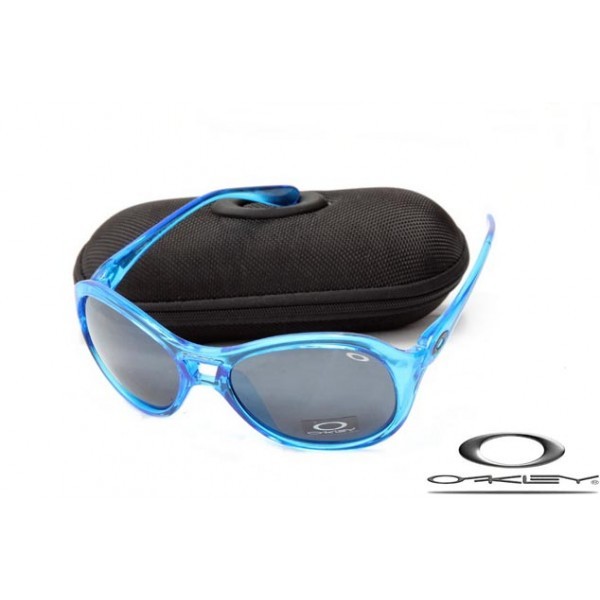 Oakley Vacancy Sunglasses Blue Frame Gray Iridium Lens OAKLEY20156225