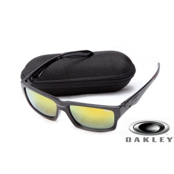  Oakley Jupiter Squared sunglasses Black Frame Yellow Lens OAKLEY201567388