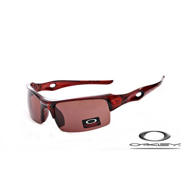 Cheap Foakleys Sunglasses Annatto silk Frame Brownish Red Lens For Sale Free Shipping USA