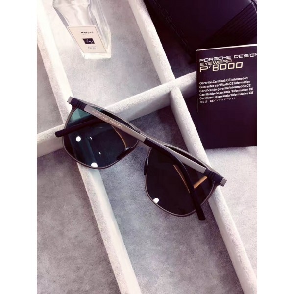 Porsche Design Sunglasses Gray Brown