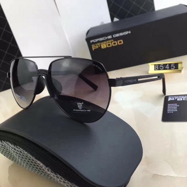 Porsche Design P8545 Aviators Sunglasses Dark Gray