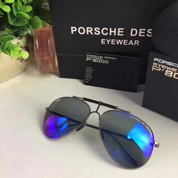 Porsche Design Black Lens P8684 Sunglasses Sapphire Blue