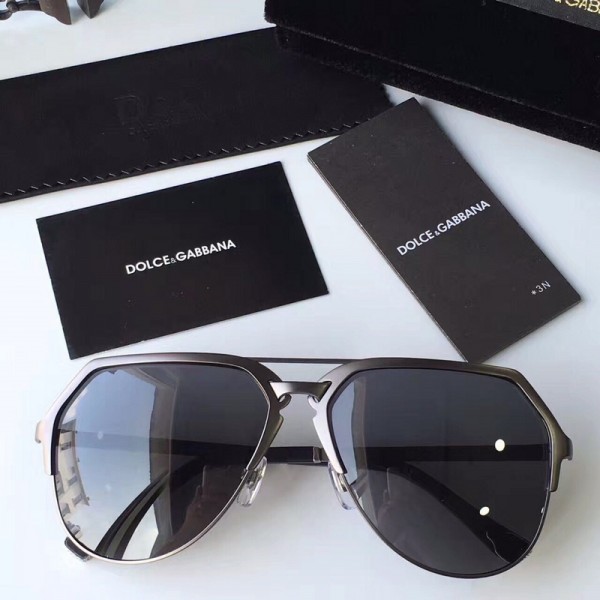 Mens Dolce amp; Gabbana Sunglasses DG2151 Dark Gray