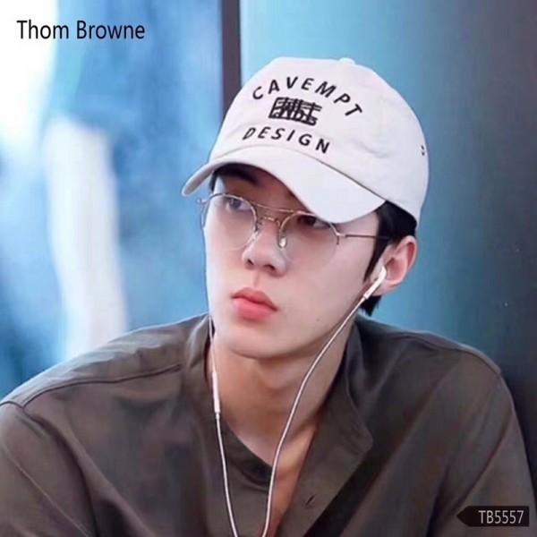 Thom Browne TB5557 Circular Metal Sunglasses Myopic Eyeglass Frame Silver