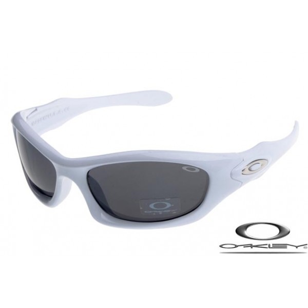 Oakley Monster Dog Sunglasses Polishing White Frame Gray Iridium Lens OAKLEY20156114