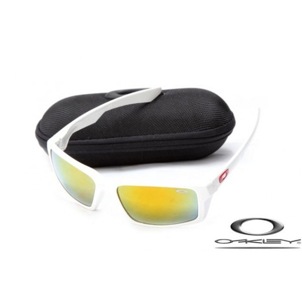 Oakley Eyepatch Sunglasses Polishing White Frame Yellow Iridium Lens OAKLEY20156254