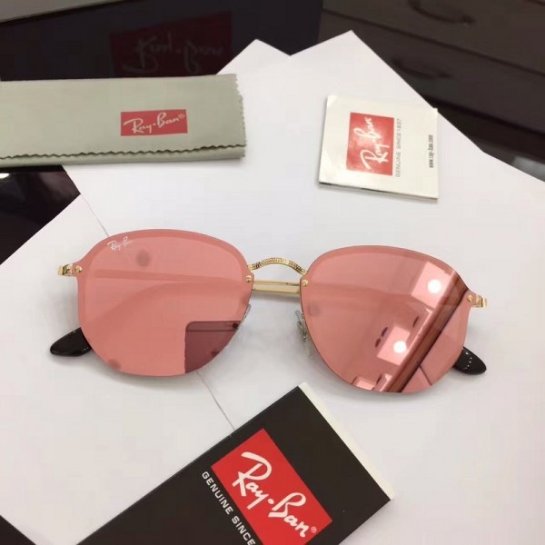 Men's Women's Ray Ban RB3579 Fashion Sunglasses In Pink