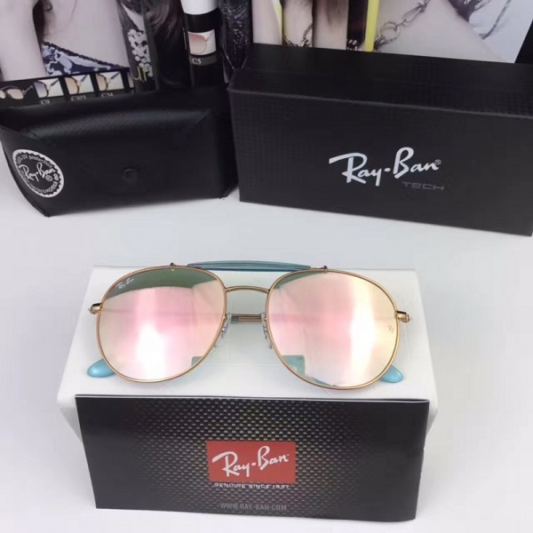 Ray Ban RB3540 Men's Women's Sunglasses Pink Blue