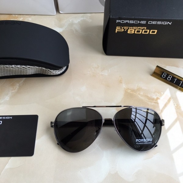 Mens Porsche Design P8811 Sunglasses Black
