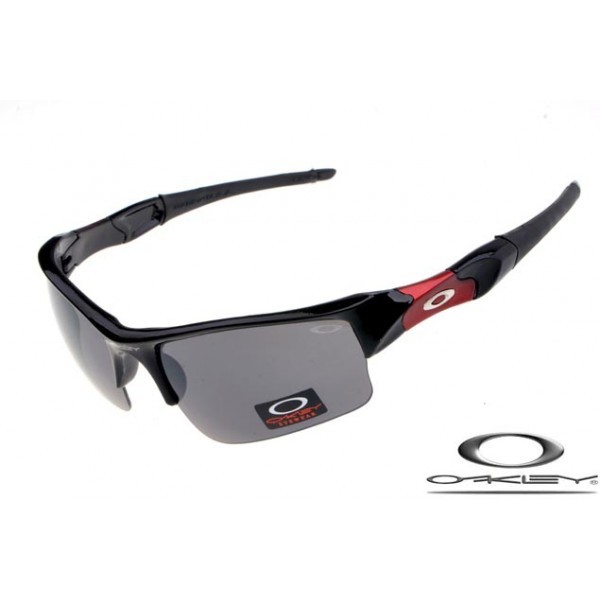 Oakley Flak Jacket Sunglasses Polishing Black Frame Gray Iridium Lens OAKLEY20156059