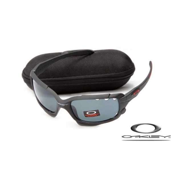 Discount Oakley Jawbone Sunglasses Matte Black Frame Blue Lens