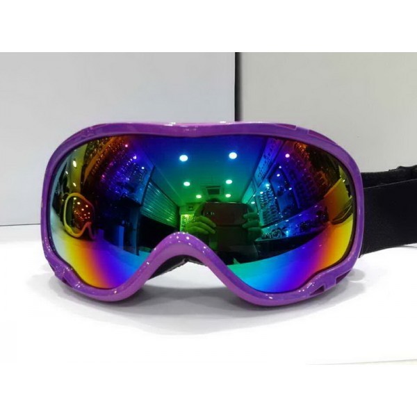 Oakley Goggle A Frame Purple Frame Blue Yellow Lens