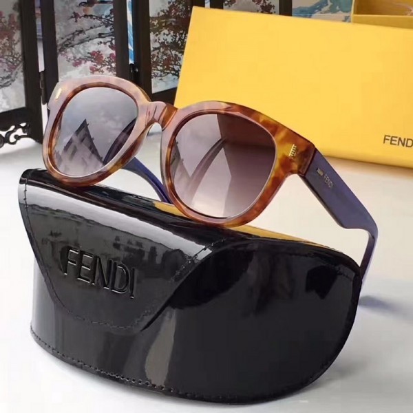 Fendi FF0026 Sunglasses Havana Blue